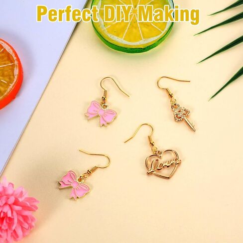 cobee 800 Pcs Earring Hooks for Jewelry Making, Earring Making Kit Stainless Steel Bargain Finds, Hypoallergenic Earring Wires Jump Rings for DIY Jewelry Making Supplies(Silver) in Saudi Arabia