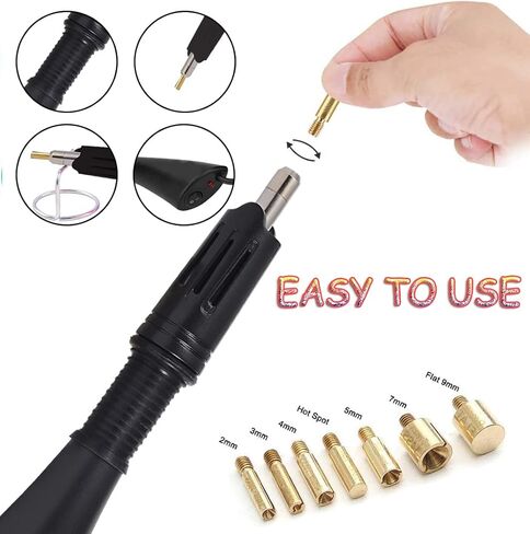 مجموعة Epesl Bedazzler مع أحجار الراين، أداة وضع الأحجار الكريمة الثابتة الساخنة - قلم رسم ماسي، قلم شمع، ملاقط، صينية، فرشاة تنظيف، بلورات أحجار الراين المنتقاة لأحذية الملابس التي تصنعها بنفسك in Kuwait