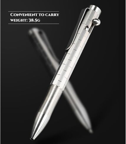 قلم الترباس من التيتانيوم 4.92 "قلم حبر مع مقطع جيب قابل لإعادة الملء in Kuwait