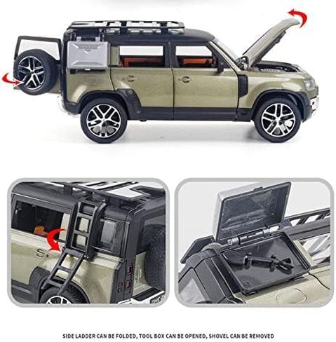 Arcadora 1:24 Scale Diecast Model Car لـ Land Rover Defender 110 Collection Toy Toy Collection in Kuwait