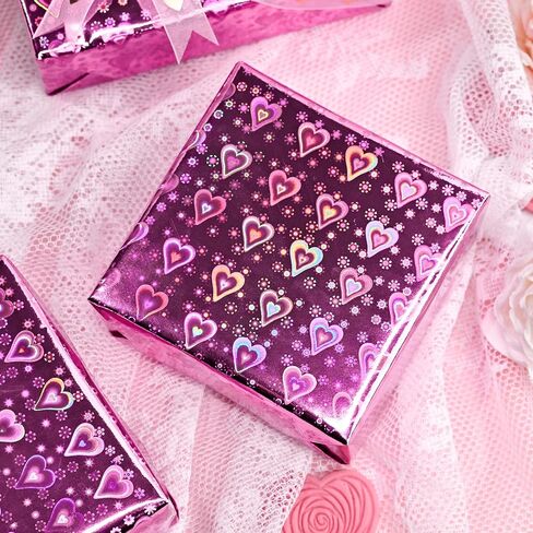 Mini Roll Wrapping Paper Solid Color with Mirror Black - 17 Inch X 32.8 Feet for Wedding, Baby Shower, Holiday, Birthday, Wedding in Kuwait