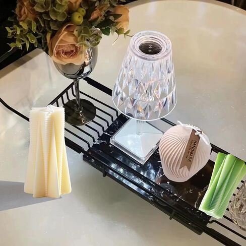 Column Geometric Candle Mold Curved House Decoration Cylindrical Set with with Large-Eye Wicking Needle,Wax Core Wire for DIY Candle Rraft Hourglass Mold for Beginners in Saudi Arabia