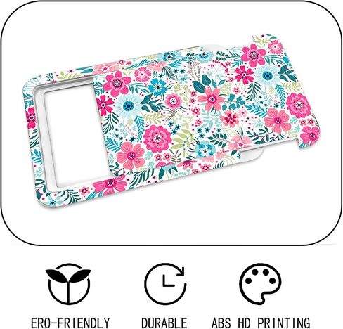 Badge Holder with Retractable Badge Reel Carabiner Clip and Detachable Lanyard Strap Hard Vertical Card Protector for Women Nurse Teacher Student Small Colorful Flower in Kuwait