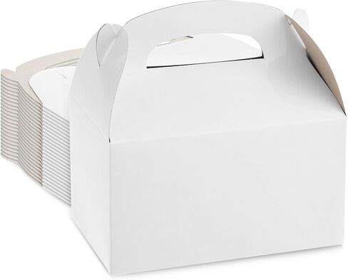 Best Paper Greetings 24-Pack Green Gable Boxes - Green Party Boxes for Kids Birthday, Party Favors, Candy, Goodies, Treats (6.2x3.5x3.6 In) in Saudi Arabia