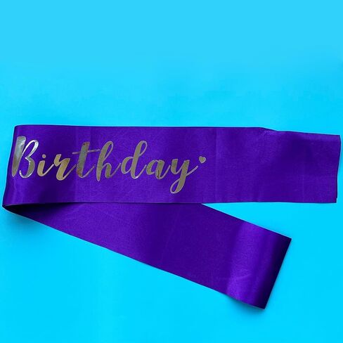 Its My 22nd Birthday Sash, Birthday Girl Sash for Boy Gifts Party Decorations and Supplies, Red with Silver in Saudi Arabia
