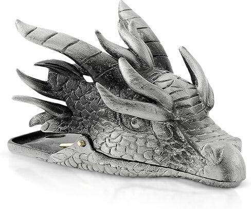 Retro Dragon Head Bookmark – Page Holder - Reading Note Paper Clip for Home School Office – Gift for Teachers Clerks Students and Book Lovers (Gold) in Saudi Arabia