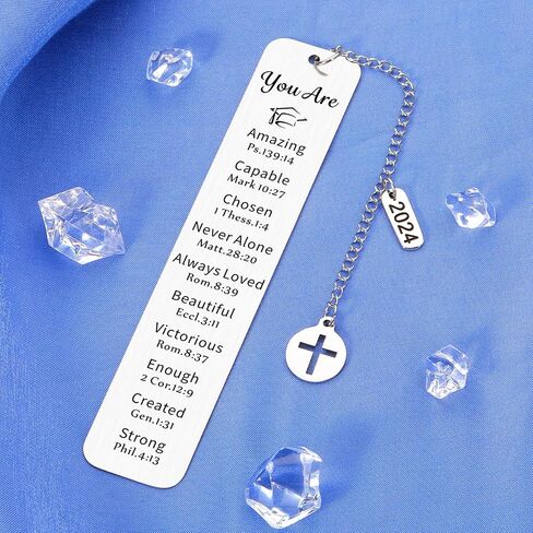 Christian Graduation Gifts Bookmarks Graduation Gifts for Girls Boys Religious Gifts for Women Men Class of 2024 Preschool High School College Graduation Gifts for Her 2024 Graduation Party Favors in Saudi Arabia