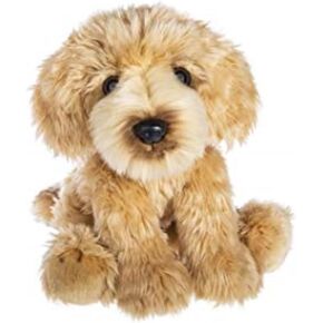 Ganz H14820 The Heritage Collection [TM] لعبة Labradoodle Plush ، طولها 12 بوصة ، تان