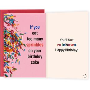 Funny Golf Birthday Cards for Men Women, Hilarious Birthday Gifts for Golfer, Happy Bday Card for Husband Boyfriend Dad Brother boss Friends Coworkers