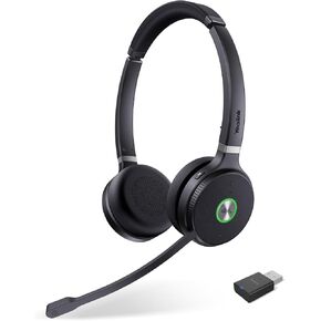 WH62 محمول مزدوج +Wh62 Mono Dect Wireless سماعة الرأس ، سماعة مكتب نطاق 525 قدم مع Ringer