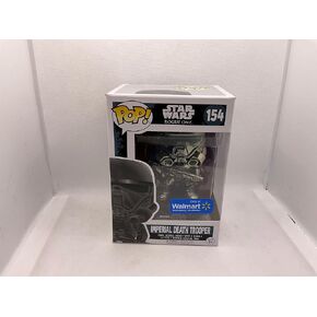 Funko Pop Star Wars Rogue One الحصري Chrome Imperial Death Trooper