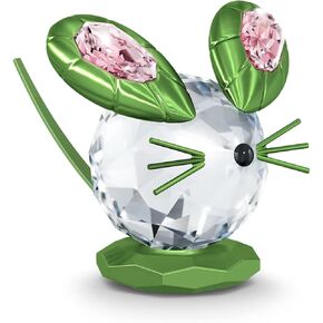 Swarovski Mouse Dulcis Green ، كبير
