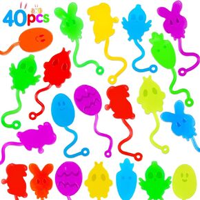 40 PCS Easter Latter Hands for Kids ، Plastic Easter Eggs Fulers Stuffers for Toddler Boys Girls Easter Eggs Games Party Form