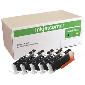 Inkjetcorner Compatible Ink Cartridges Replacement for CLI-251XL CLI-251 IP7220 iX6820 MG5520 MG5522 MG5620 MG6620 MG5420 MG6420 MX920 MX922 (Photo Black, 5-Pack)