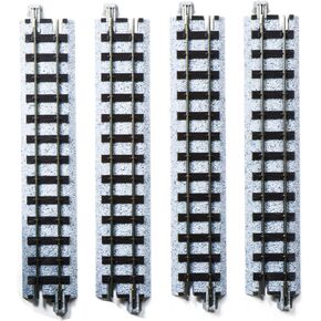 Kato Narrow Gauge Unitrack Track Straight Track 4.9 بوصة (124 مم) ، حزمة من 4 ، 52-120 مستلزمات السكك الحديدية النموذجية
