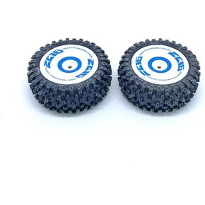 KingVal Replacement 2PCS Rear Tire Wheel Tyre RC Spare Parts Compatible with WLtoys 124017 RC Car
