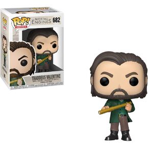 أفلام موسيقى البوب ​​Funko: محركات مميتة - Thaddeus Valentine Figure ، Multicolor