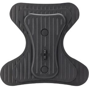 ترقية POSTUREFIT Butterly PAD ، متوافقة مع Herman Miller Classic Classic Classic Cairs Lumbar Parace ، فقط الحجم A/B/C （Graphite Black）