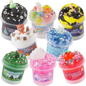 8 × 100 مل من القوام مجموعة الأبطال للأطفال ، حزمة مجموعة متنوعة من القوام المختلفة ، مع فاز الثلج ، الزبدة ، السحابة ، الوحل المقرمش ، حفلات حفلات الفتيات والفتيان ، لعبة عيد ميلاد عيد الفصح in Kuwait