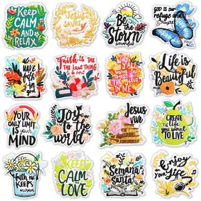 Jongdari 20pcs Positive Affirmations Iron on Patches, Pink Cute Teens Boho Positive Quotes Embroidered Girly Trucker Hat Sew on Applique Patches for Bags Clothes Jackets in Saudi Arabia