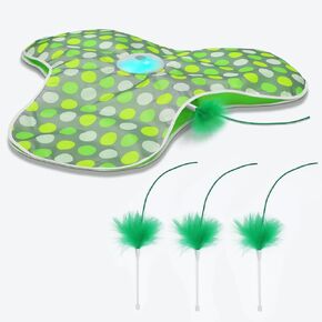 Hide-n-Seek Cat Toy Replacement Feather Wands for P43 cat Toy,Only 3 pcs Accessoriesis