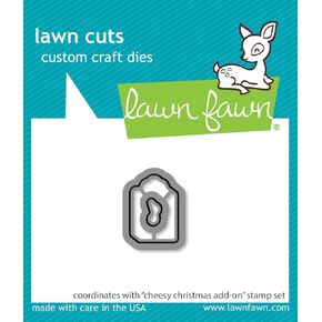 Lawn Fawn LF3503 Cheesy Christmas Add-On Lawn Cuts Dies