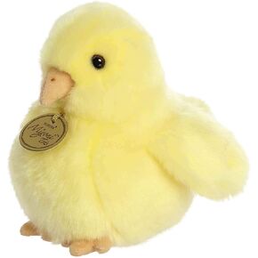 Aurora® رائعتين Miyoni® Tots Chick المحشو - التفاصيل النابضة بالحياة - الرفقة العزيزة - الأصفر 6 بوصات