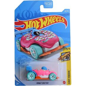 Hot Wheels Dounut Drifter ، [Pink] 60/250 Fast Foodie 3/5