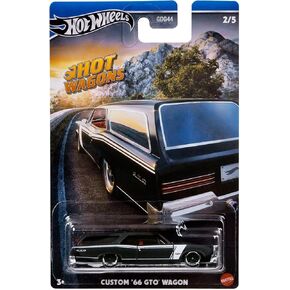 Hot Wheels Hot Wagons Custom '66 Pontiac GTO Wagon (Black)