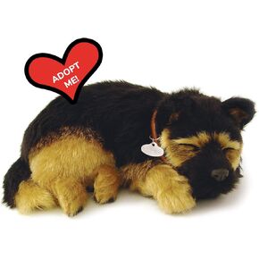 Perfect Petzzz - Original Petzzz German Shepherd, Realistic, Lifelike Stuffed Interactive Pet Toy, Companion Pet with 100% Handcrafted Synthetic Fur