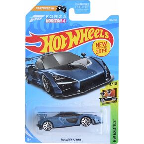 Hot Wheels Mclaren Senna, Exotics 4/10 [Blue]