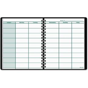 AAG8015505 - Black - at-A-Glance Undated Teachers Planner - Each