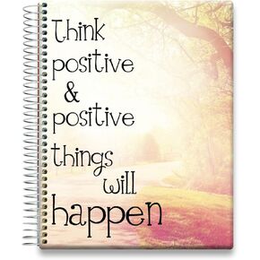 Tools4Wisdom Planner 2025-2026 - April 2025-2026 Calendar - 15 Months - 8.5x11 Inch Hardcover - Daily Weekly and Monthly - A5J6 - Think Positive