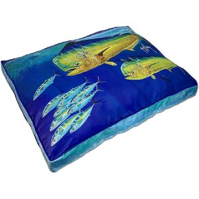 سرير جاي هارفي ماهي للحيوانات الأليفة (S/M: 34 "× 26")