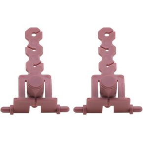 HAJXZH 2 PCS Knitting Machine Adapter Accessories Plastic DIY Sewing Tension Rods Removable Replacement Tensioner for Knitting Machine