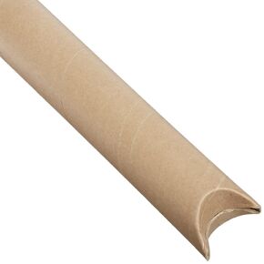 Aviditi Snap Seal Kraft Mailing Tubes, 3 x 18 Inches, Pack of 24, for Shipping, Storing, Mailing, and Protecting Documents, Blueprints and Posters