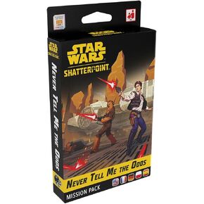 Star Wars Shatterpoint لا تخبرني أبدًا عن Pack Mission Pack - لعبة Miniatures Tabletop ، لعبة الإستراتيجية للأطفال والبالغين ، تتراوح أعمارهم بين 14+ ، لاعبان ، 90 دقيقة من اللعب