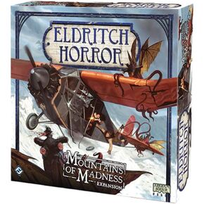 Eldritch Horror Mountains of Madness Board Game التوسع | لعبة الغموض | لعبة اللوحة التعاونية للبالغين والأسرة | الأعمار 14+ | 1-8 لاعبين | متوسط. وقت اللعب 2-4 ساعات | صنعت من قبل ألعاب الرحلات الخيالية