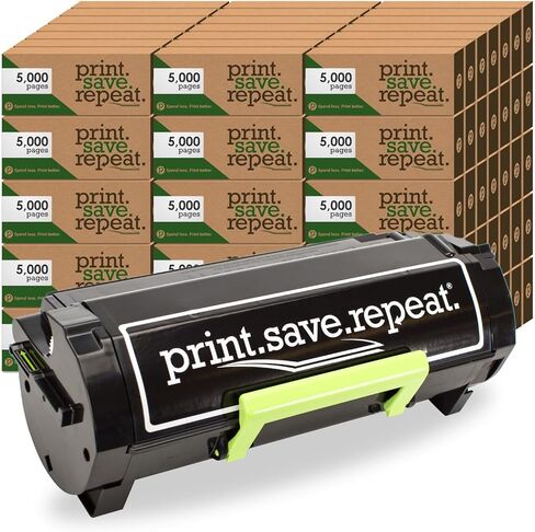 Print.Save.Repeat. Lexmark 501H 3-Pack High Yield Remanufactured Toner Cartridges for MS310, MS312, MS315, MS410, MS415, MS510, MS610 [15,000 Pages] in Saudi Arabia