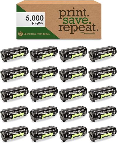 Print.Save.Repeat. Lexmark 501H 3-Pack High Yield Remanufactured Toner Cartridges for MS310, MS312, MS315, MS410, MS415, MS510, MS610 [15,000 Pages] in Saudi Arabia