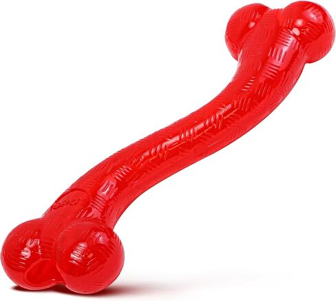 SPOT by Ethical Products - Play Strong - Trident Bone - Dog Toy for Aggressive Chewers Interactive Durable Dog Toy Red 6-Inch in Saudi Arabia