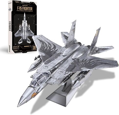 الألغاز المعدنية ثلاثية الأبعاد PieCOOL للبالغين ، B-1B Lancer Fighter Planes Planes Militar Metal Airplane Model Kit ، أفضل الهدايا لعيد الميلاد أيام السنة الجديدة in Kuwait
