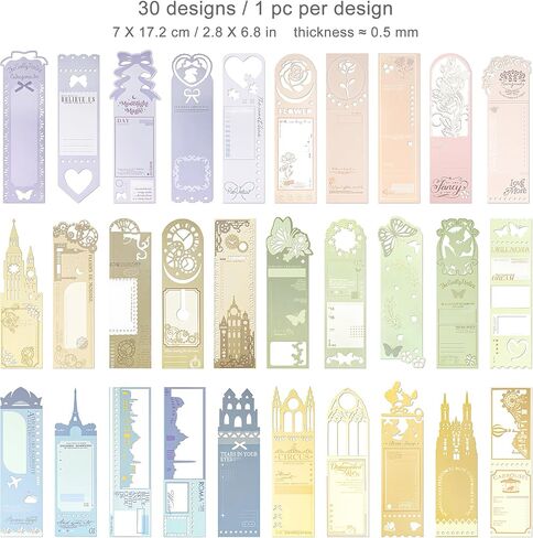 3 Packs Lace Cutout Retangular Paper Die-cut with Lace Trim Decor Note Paper Multicolor Silhouette with Hollow Patterns of Butterfly Flower Building for Scrapbooking Card Making Journal Craft (Wensor) in Kuwait