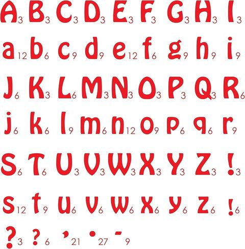 S.E.I 1 1/2-Inch Iron-on T-Shirt Letters, Cool Letter Bundle Flock Heat Transfers, White in Saudi Arabia