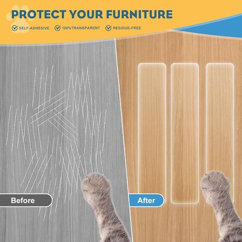 Window Sill Protector (4Inch x 16.5Ft) Cuttable Window Sill Protector,Door Protector from Dog Scratching, Protection from Dog and Cat Scratching, Chewing, Slobbering and Clawing on Window Sills in Saudi Arabia