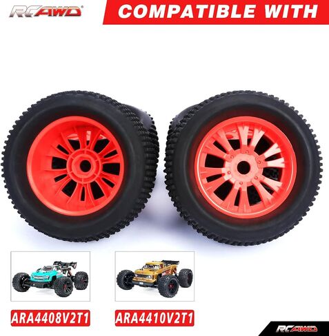 إطارات RCAWD المطاط والعجلات لـ ARRMA 1/10 4S Outcast Kraton Series Praddrades Part in Saudi Arabia