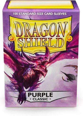 Dragon Shield Standard Size Card Sleeves – Classic White 100 CT - MTG Card Sleeves are Smooth & Tough - Compatible with Pokemon, Yugioh, & Magic The Gathering Card Sleeves in Kuwait