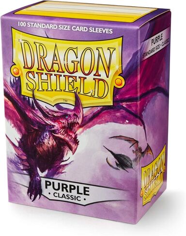 Dragon Shield Standard Size Card Sleeves – Classic White 100 CT - MTG Card Sleeves are Smooth & Tough - Compatible with Pokemon, Yugioh, & Magic The Gathering Card Sleeves in Kuwait