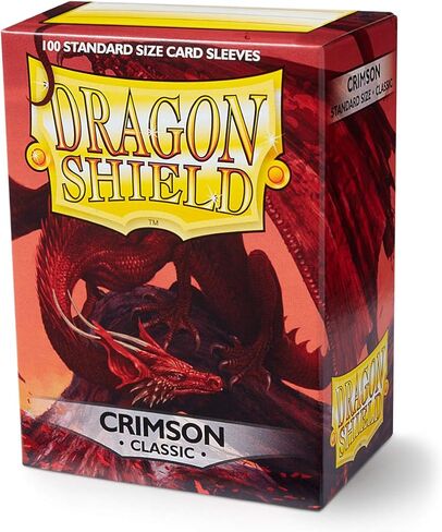 Dragon Shield Standard Size Card Sleeves – Classic White 100 CT - MTG Card Sleeves are Smooth & Tough - Compatible with Pokemon, Yugioh, & Magic The Gathering Card Sleeves in Kuwait