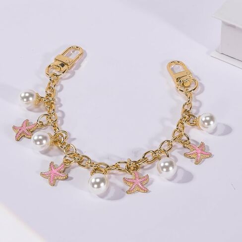 RISOMI Bag or Pocket Chain,Decorative Purse Handbag Chains Replacement Extension Chain Tote Shoulder Bags Belt Chain, Cute Trouser Chains for Waist Body Accessories for Girls and Womenn(Mix) in Saudi Arabia